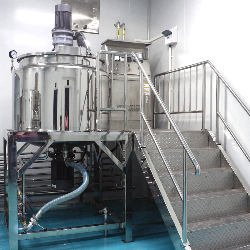 High Speed Disperser Homogenizer Blending Storage Tanks Lotion Soap Cosmetic Homogenizing Chemical Reactor Prices Mixer Machine Equipment