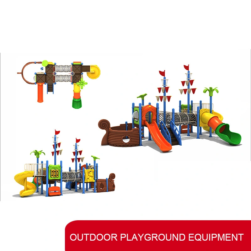 Plastic Toy Amusement Park Baby Swing Custom Gym Outdoor Playground Slide