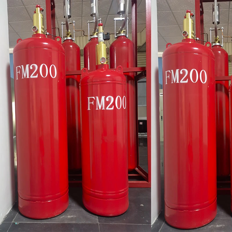 FM200 sistema de extinción de incendios gaseosos de control automático