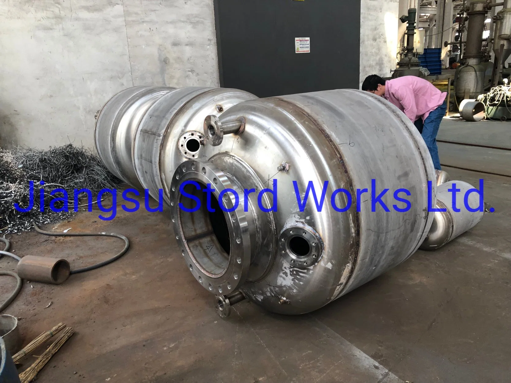 Stordworks Low Pressure Storage Tank Stainless Steel Vessel