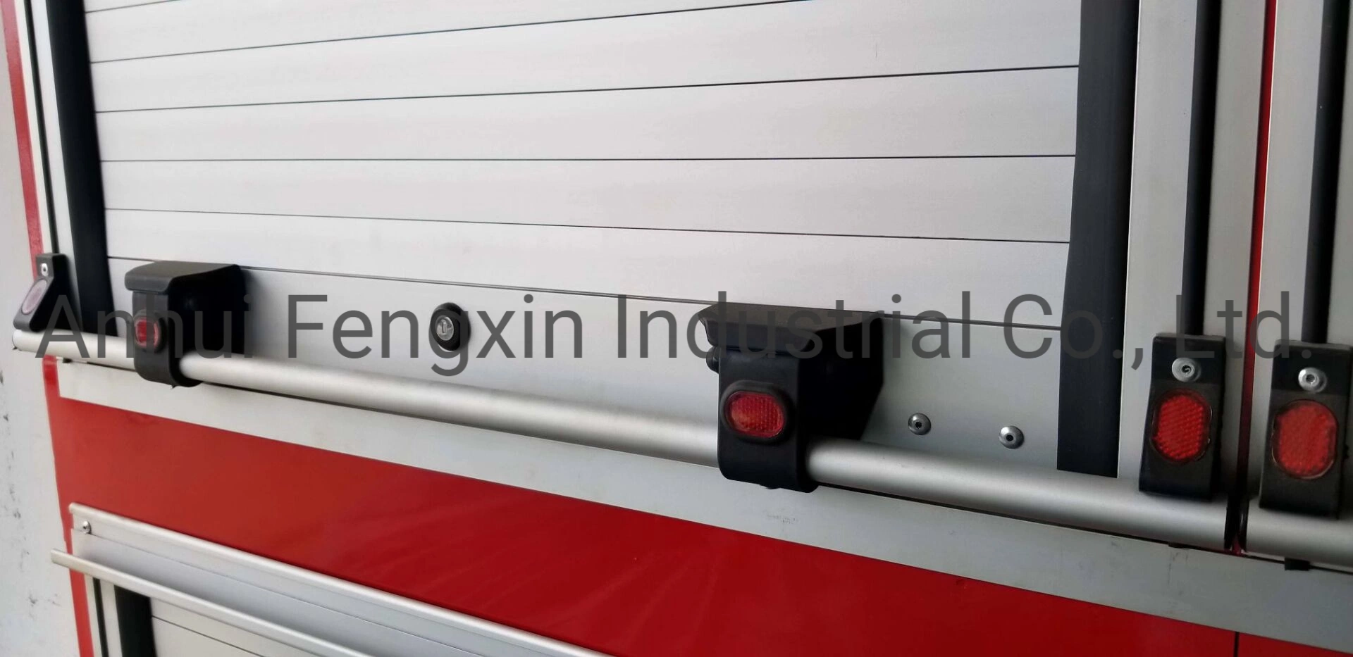 High Speed Industrial Aluminium Roll up Door Aluminium Rolling Shutter Door for Fire Fighting Truck