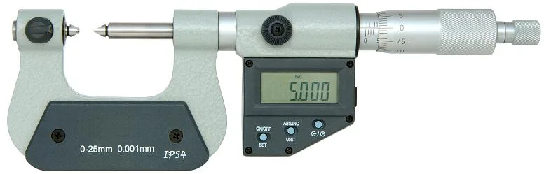 Micromètre électronique de mesure de filet de vis d'outil