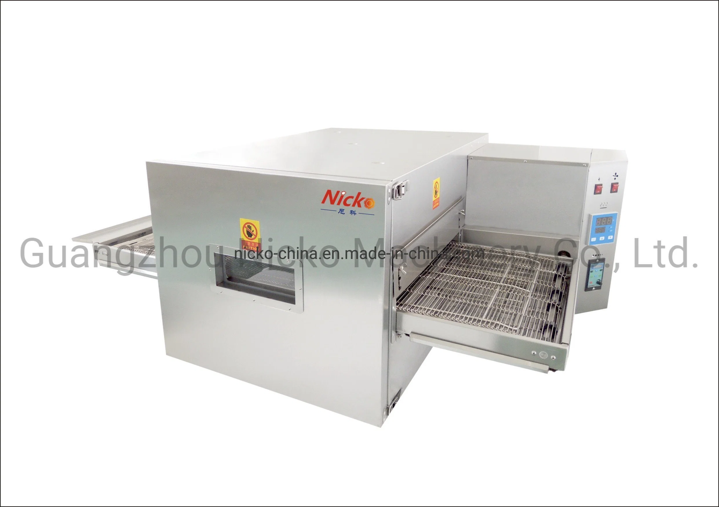 Guangzhou Food Equipment المصنعين تجاري 32'' مطبخ الخبز الكهربائية فرن الخبز الناقل