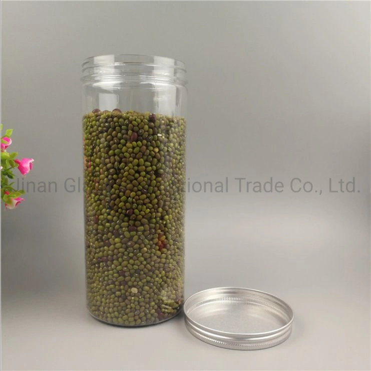 100X200pet Transparent Thickened Food Packaging Can Clear Pet Plastic Food Jar