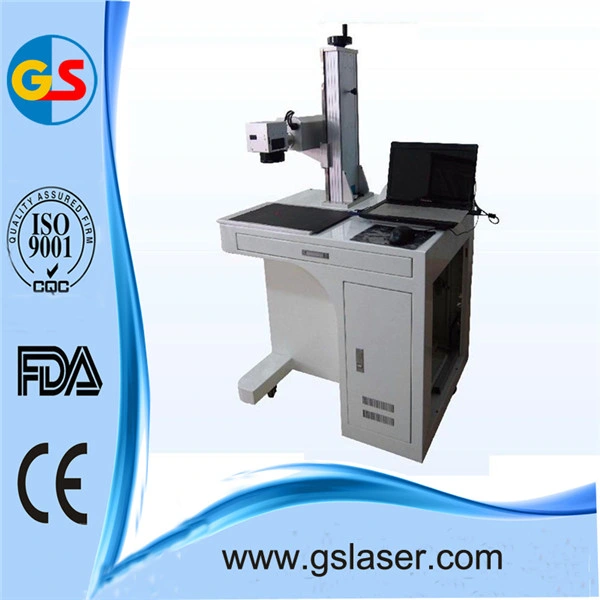 30W Fiber Laser Marking Machine Engrave Metal Plastic Plate