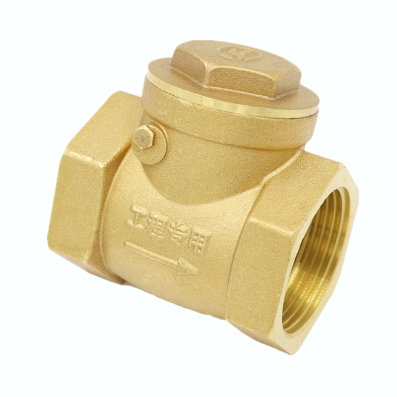 Swing Type Threaded Check Valve, Copper Check Valve H14W-10t DN25