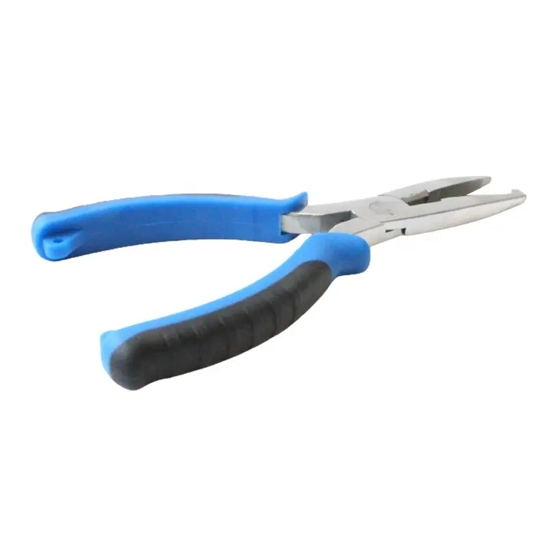 Top Quality Curved Fishing Plier with Rubber Handle