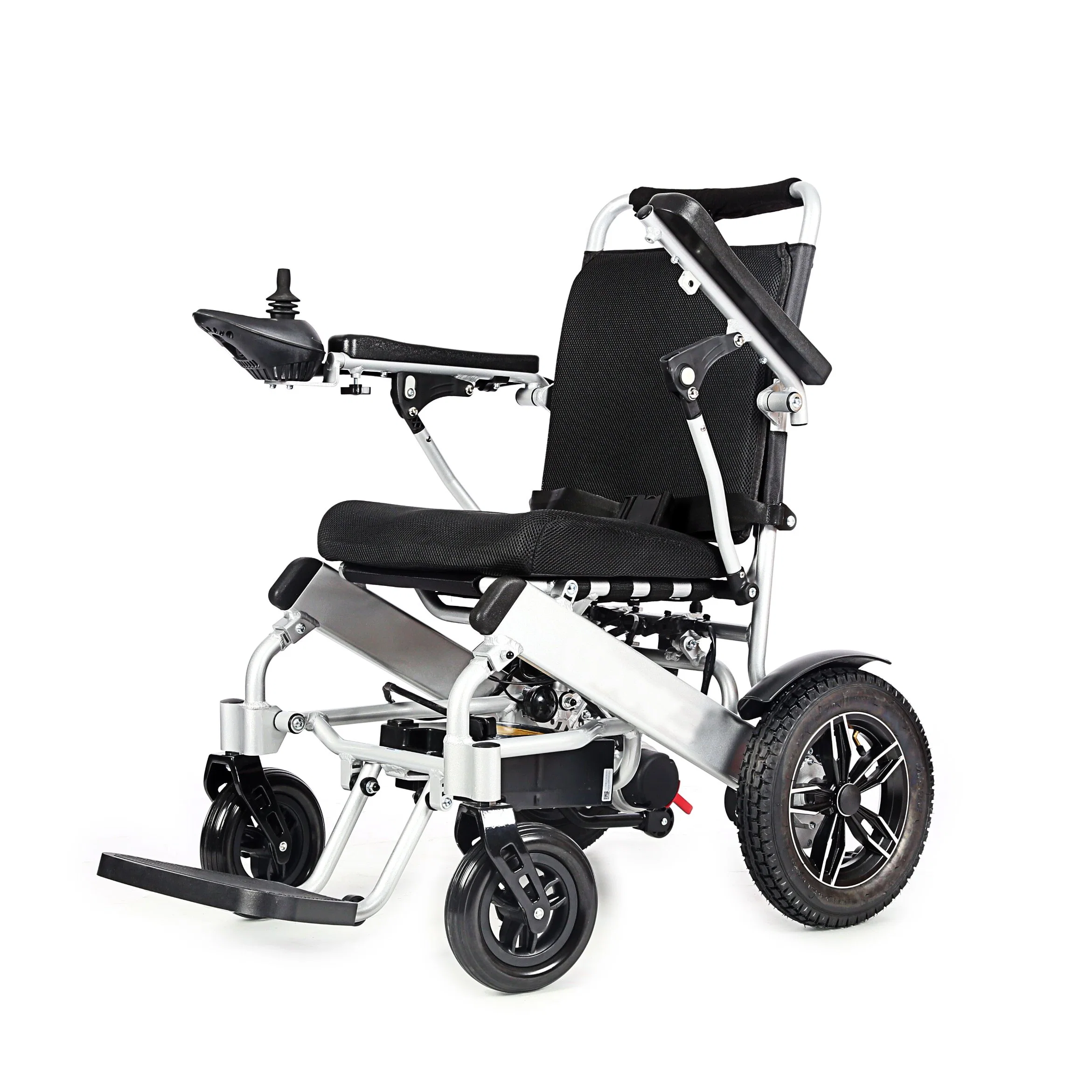 Disabled Easy Folding Powered Electronic Wheelchair with Lithium Battery