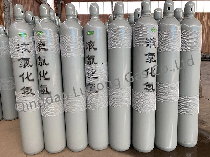 Best Quality Industrial Grade 99.9% 25kgs HCl Specialty Gas Un1050 Hydrogen Chloride