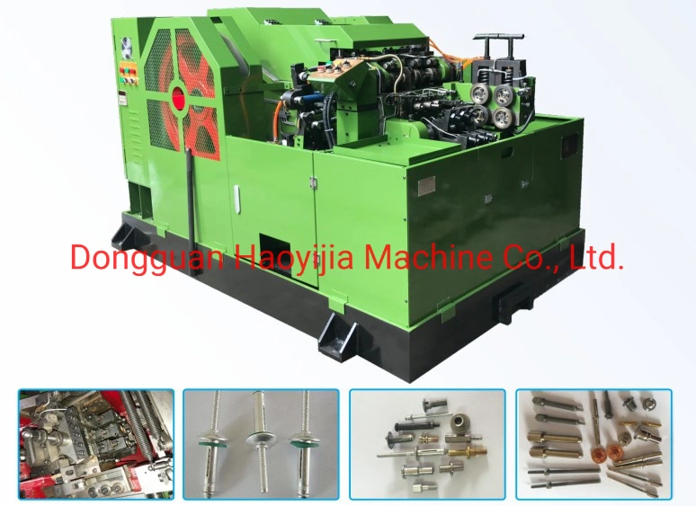 Efficient High Speed Cold Heading Machine for Semi Hollow Rivet Making with Factory Price