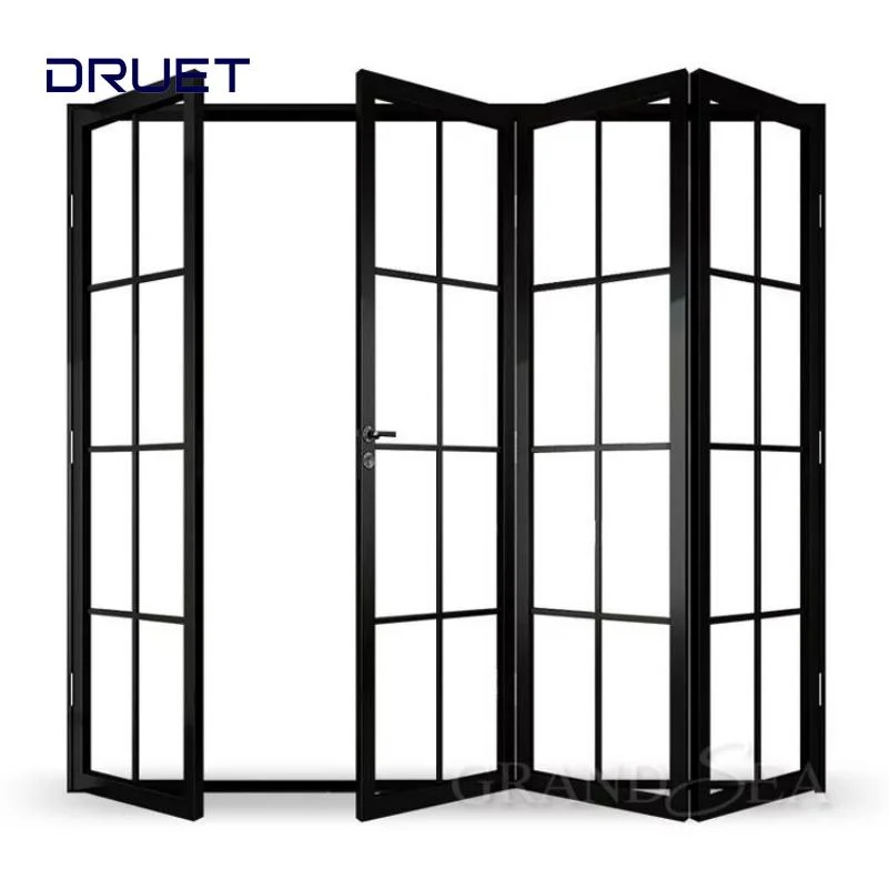 American Standard 90 Degrees Corner Closure Aluminum Folding Door for Mountain House