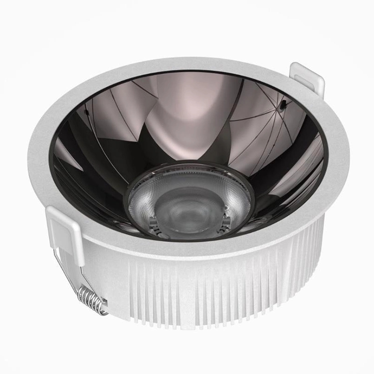 Simple Downlight COB Embedded Spotlight Round LED Interior Lighting
