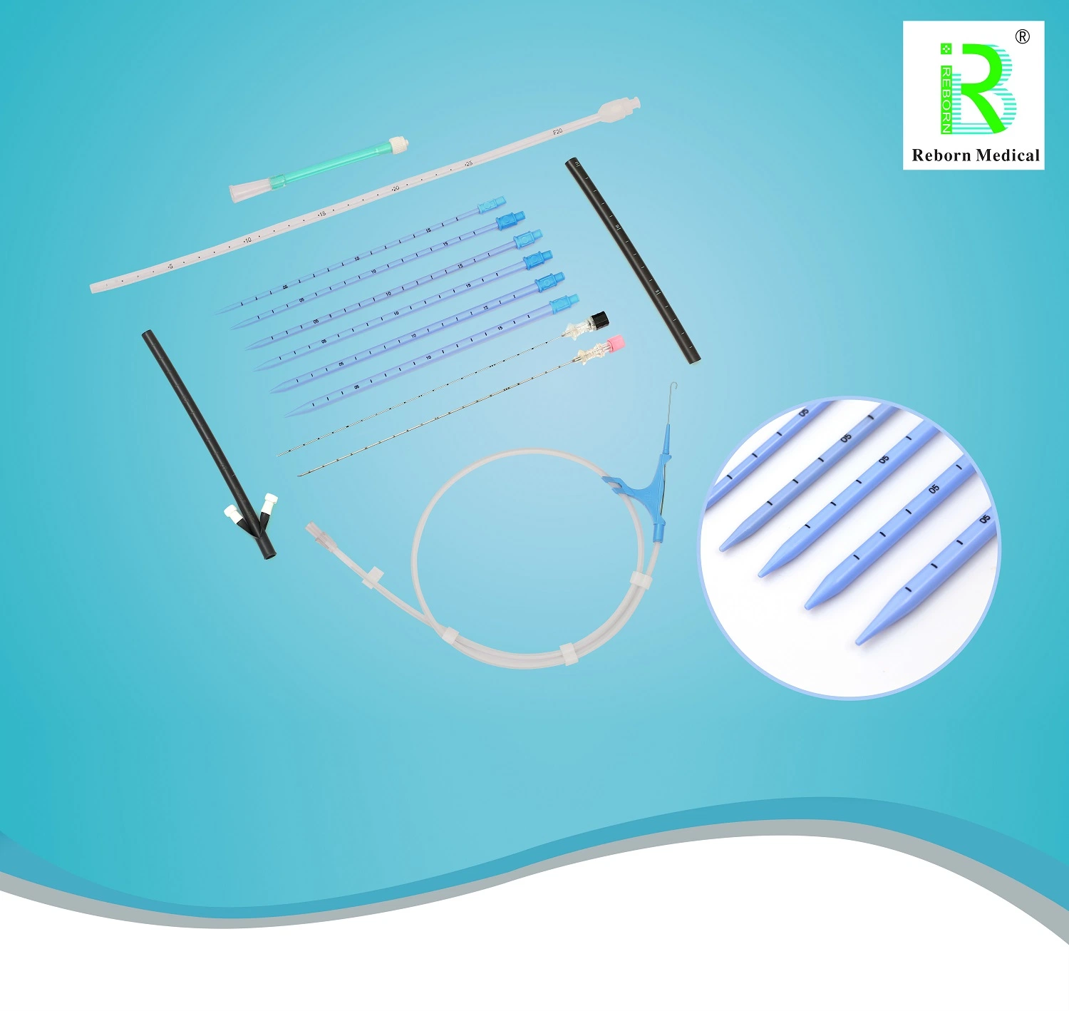 Urology Medical Disposable Pcnl Dilator Set