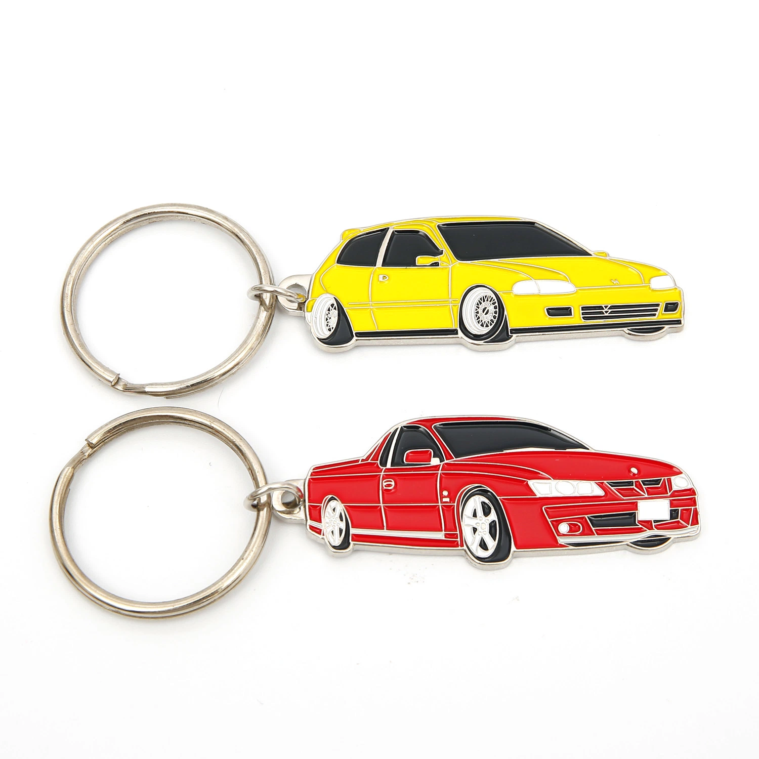 China Manufacturer Custom Engraved Logo Dog Metal Key Chain Personalized Car Photo Keychains with Name