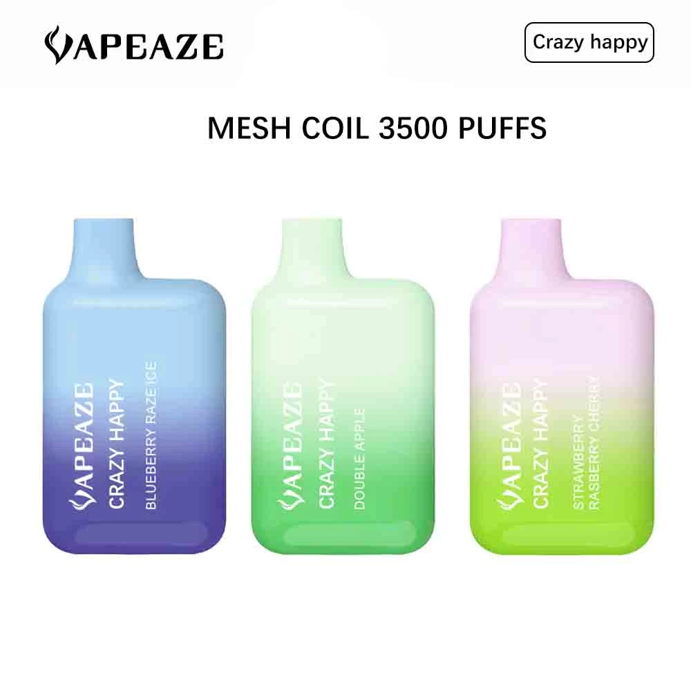 Lost M Ary 3500 Puffs Crazy Happy Health Fashionable E Cigarette Disposable Vapes 20+ Flavors Nicotine 2%, 3%, 5%, Could Choose Replaceble Atomizer