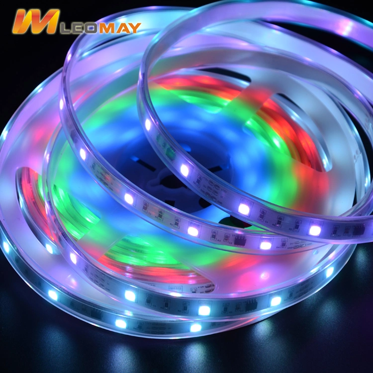 WS1903 Magic Color RGB 30LED/m DC12V Digital RGB يمكن الوصول إليها شريط