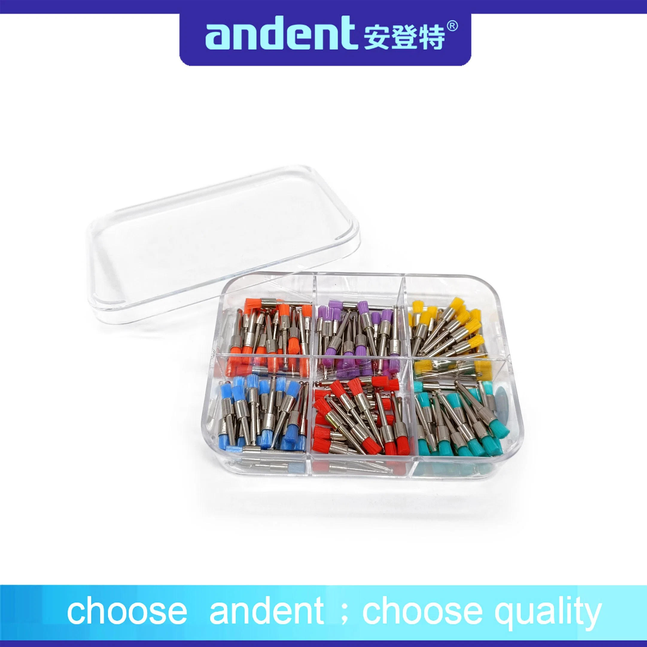 Hot Sale Colorful Teeth Polishing Prophy Brushes