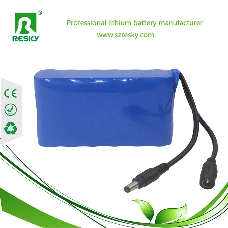 Rechargeable 7.4V 2s 8800ah Lithium Ion Battery Packs for Back up