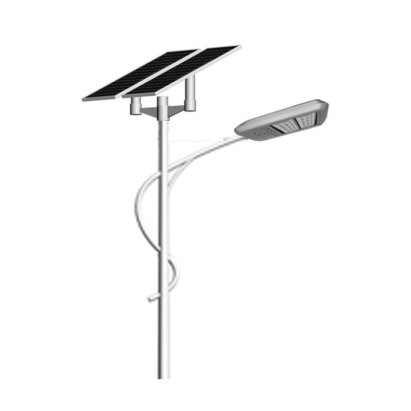 Best Prices of Stand Alone LED Solar Street Light Single Arm Pole Controller Battery Solar Panel