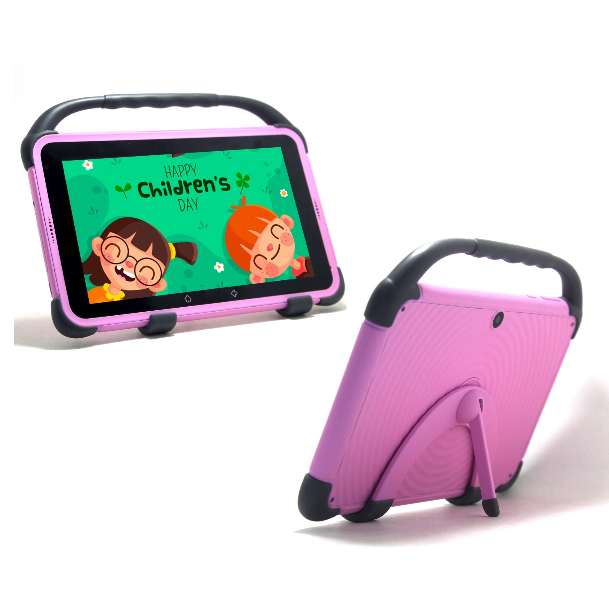 Kids Learning Tablet 7 Zoll 3G nur WiFi Kinder im Bildungsbereich Tablet weicher Gummi-Hülle schützen Kinder Tablet PC