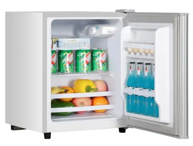 55L Single Door Mini Bedroom Drink Chiller Portable Refrigerator