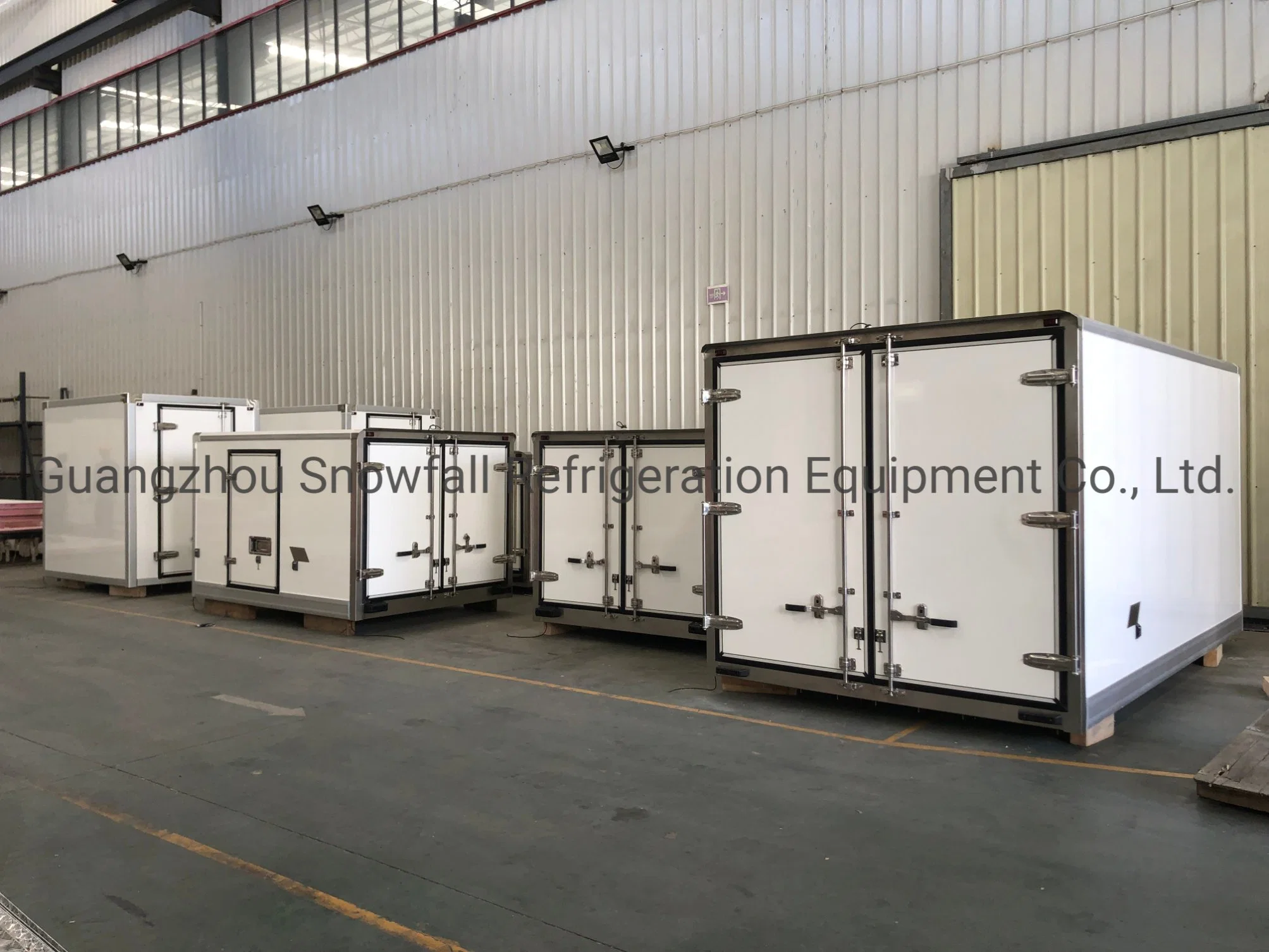 FRP CBU Refrigerated Truck Body Box