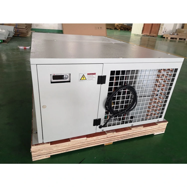 3HP Monoblock Freezer Equipment Condensing Unit Frozen Food Chrysanthemum Coronarium