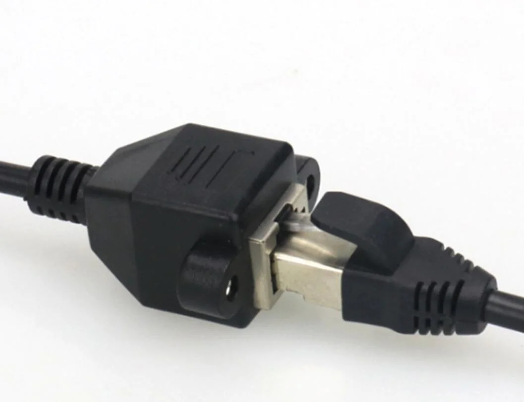 High quality/High cost performance  600MHz Black CAT6 Cat7 RJ45 Ethernet Extension Network Cable