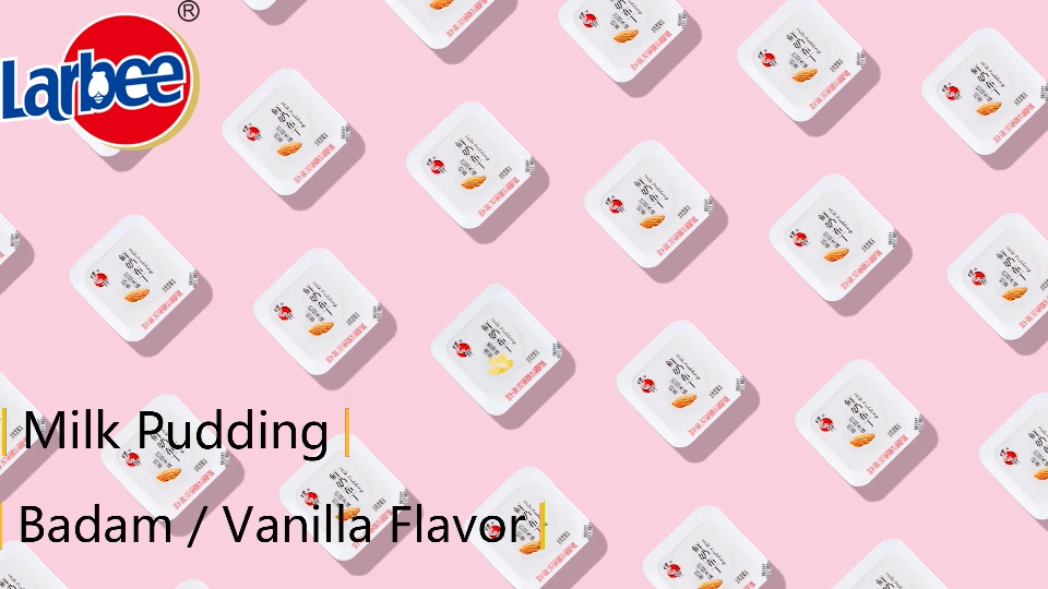 Wholesale/Supplier Fruit Jelly Healthy Snacks Milk Pudding From Larbee Food