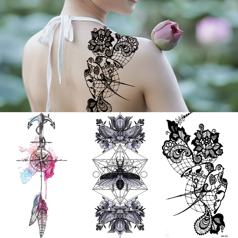 Wholesale Waterproof Fake Adult Body Art Customized Waterproof Transfer Tattoo Stickers Made in China