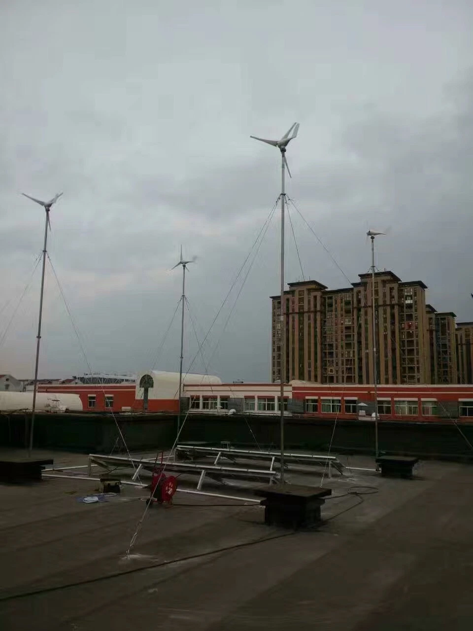 Horizontal 100kw 380V 50Hz Household Wind Turbine Power AC 3-Phase Output