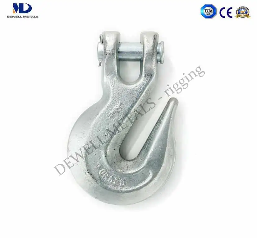 Marine Hardware Surface Polished Forged Stainless Steel Eye Slip Hook with Latch