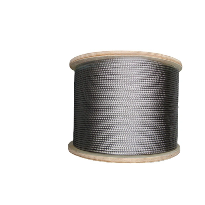 1X7/1X19/7X7/7X19/6X7+FC/6X19+FC 3mm 6mmgalvanized Steel Wire Rope for Electric