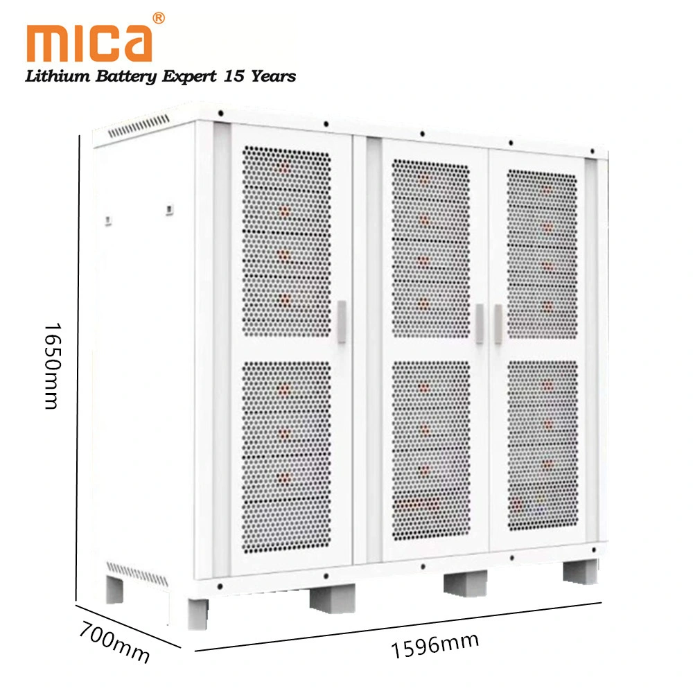 High Voltage 400V 120kwh Industrial Lithium Battery Pack Energy Storage System Ess LiFePO4 Battery Containers