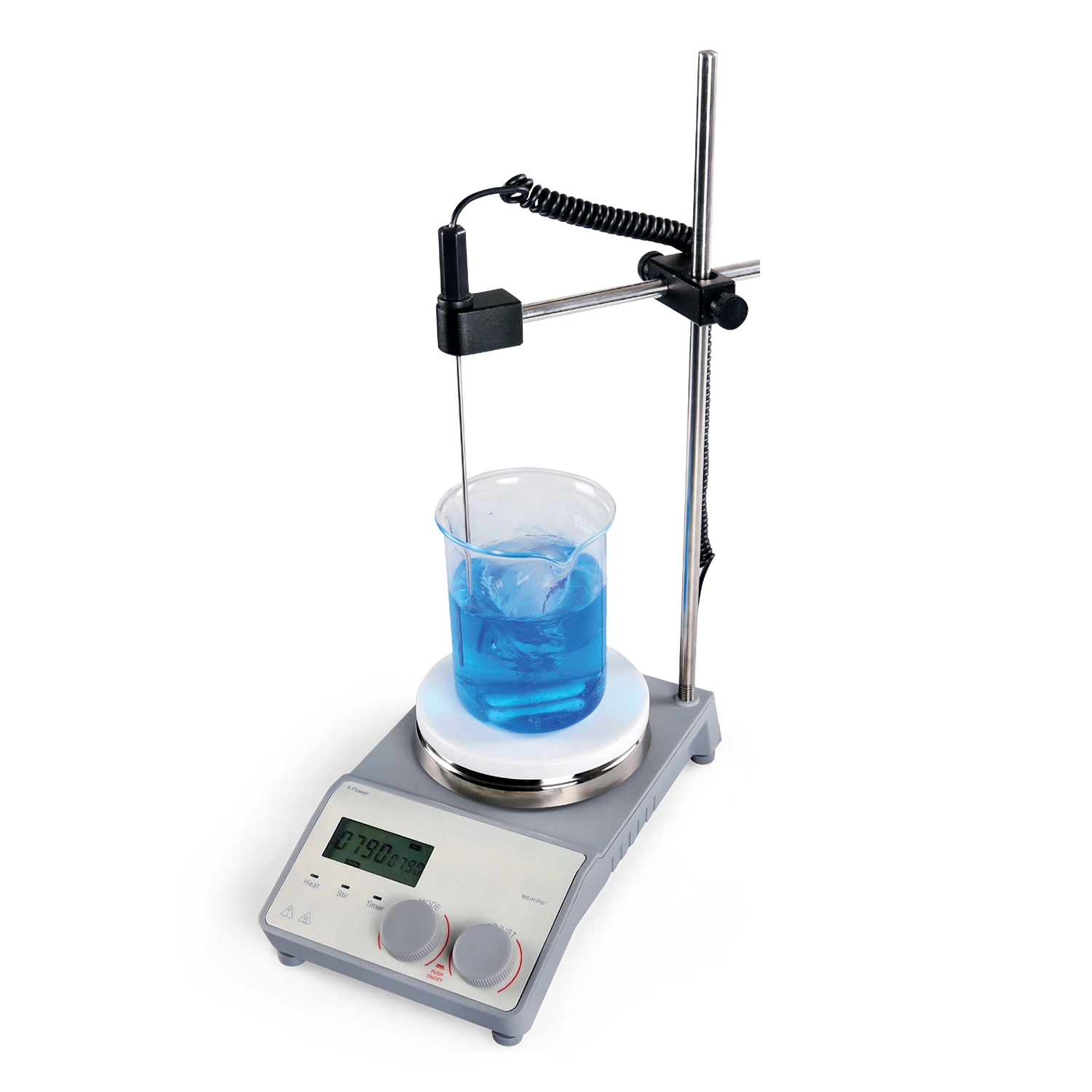 Ms-H-Prot Lab LCD Digital Hotplate Magnetic Stirrer with Timer