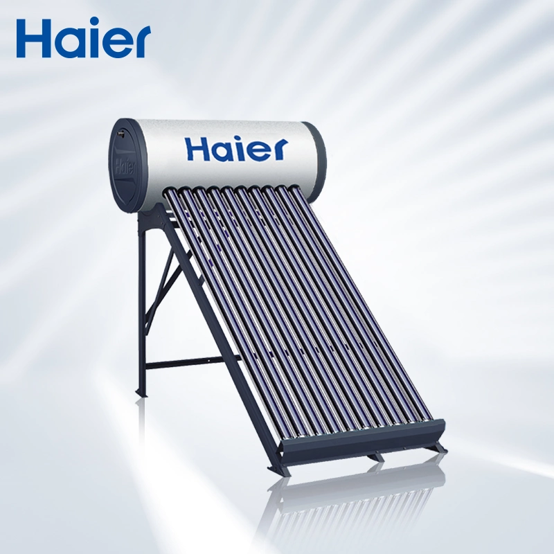 China Manufacturer Eco-Friendly Unpressurized Vacuum Tube 200L Heat Heating Solar Water Heater for Home