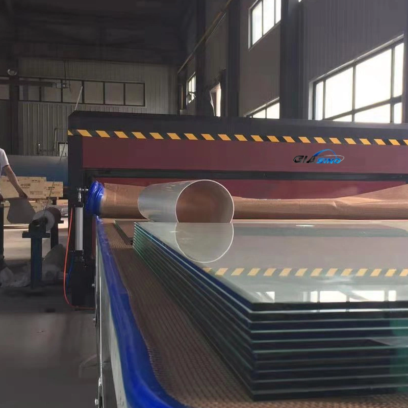 Factory Supplier EVA Glass Laminating Machine / Vacuum Heating Laminated Glass Machinery