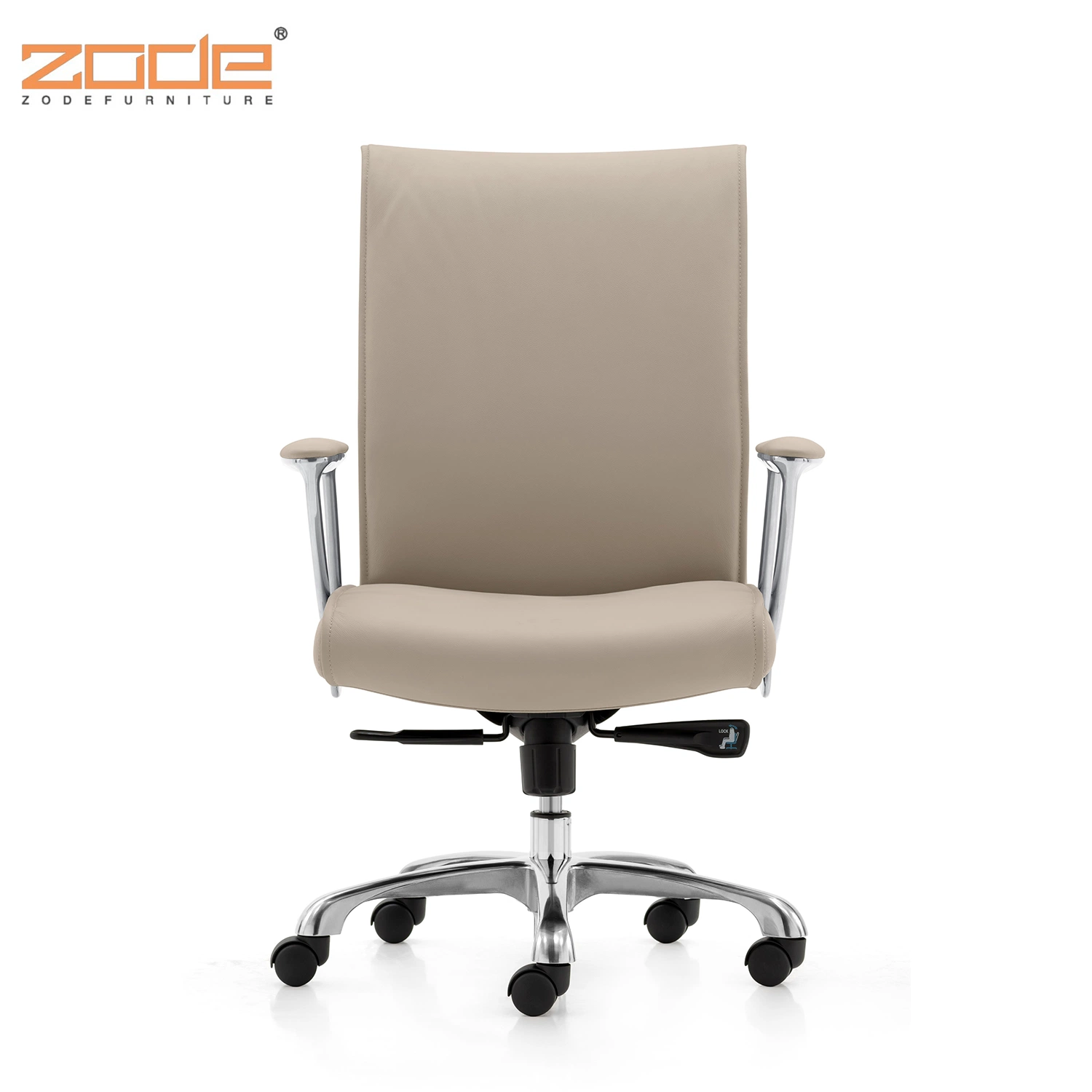Zode Modern Home/Living Room/Office Furniture Supplier Modern PU Leather Office Armchair Visitor Computer Chair