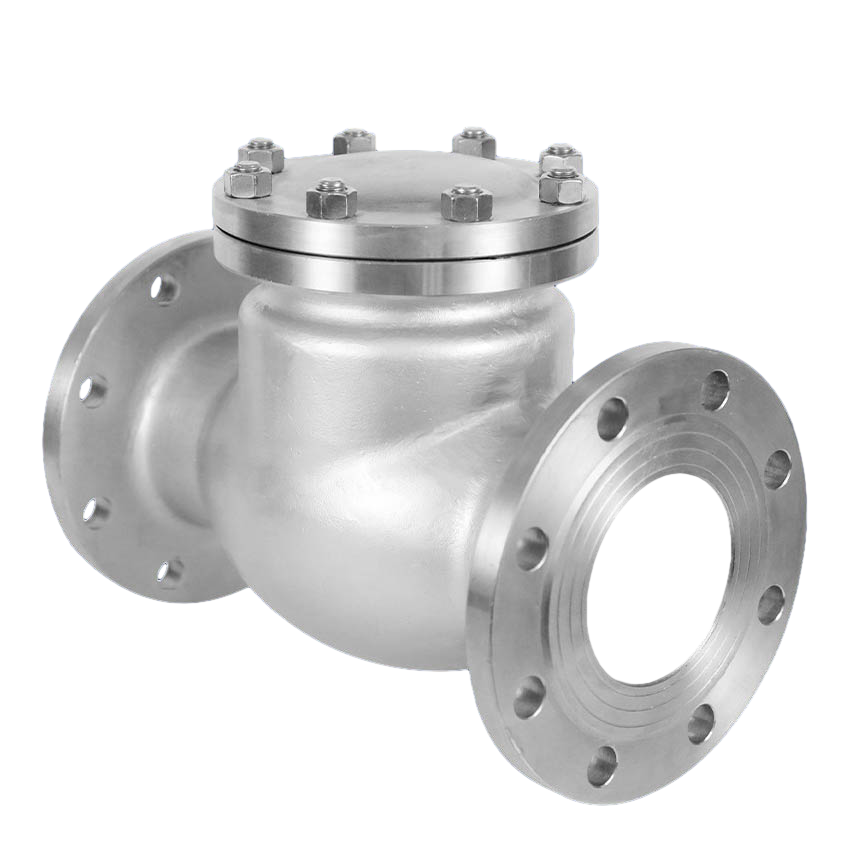 Swing Type Stainless Steel Check Valve Horizontal Check Valve H44W-16p DN200