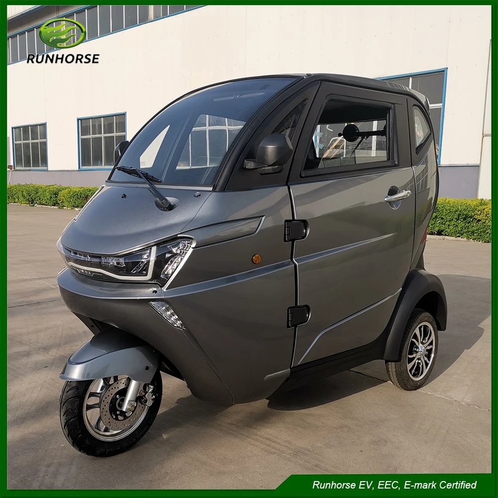 La homologación de la Unión Europea L2e CEE Coc Three-Wheeled micro coches con motor eléctrico de batería