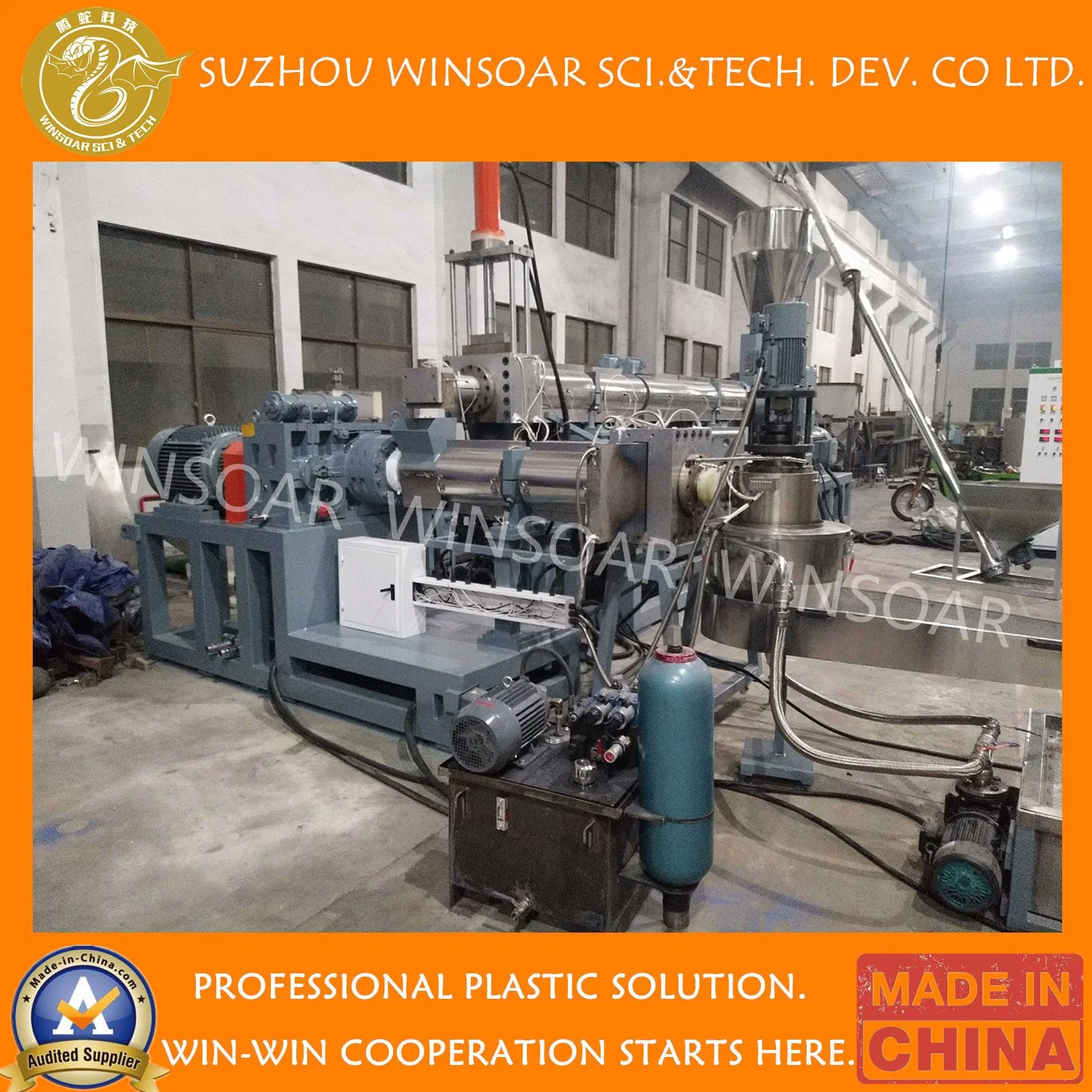 Wasted Plastic Recycling PP PE Film Woven Shopping Bag Bead Recycling Making Machine