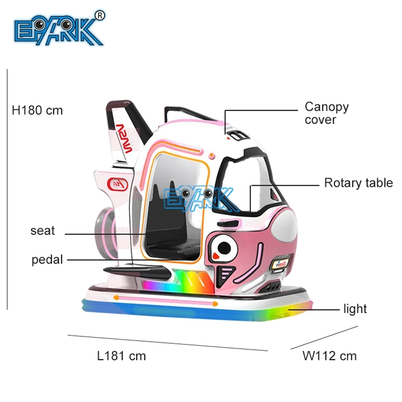 Adults and Kids Amusement Electric Bumper Cars Space Shuttle for Sale Aircraft Ride