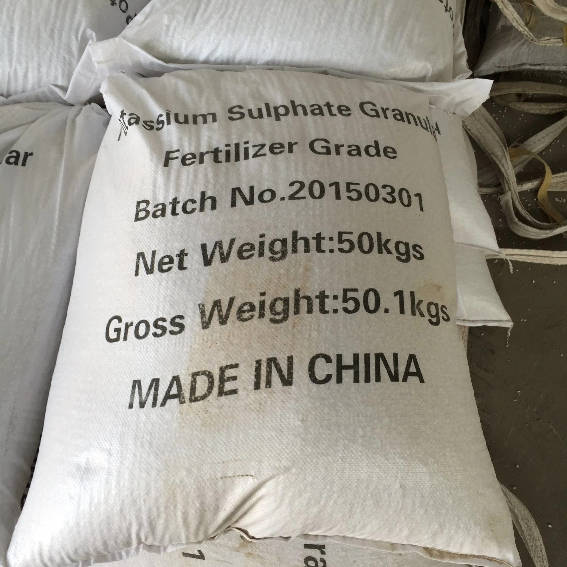 0 0 52 Potassium Sulphate Sop Fertilizer