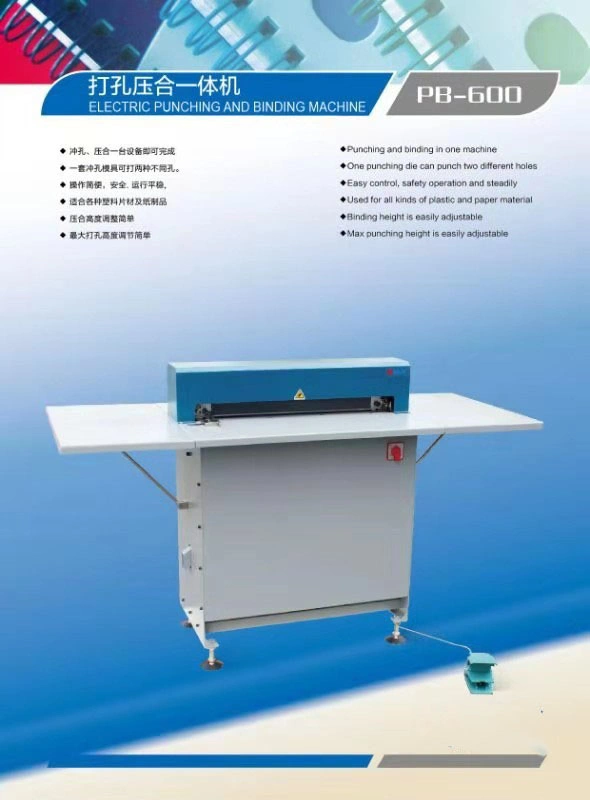 Pb-420 Multi-Function Punching and Binding Machine