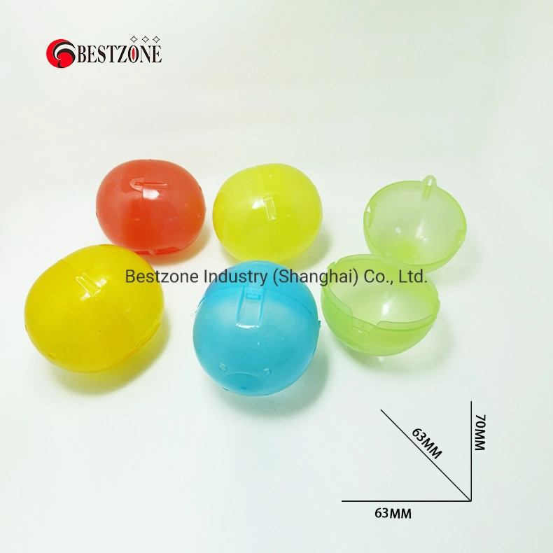 Plastic Toy Capsules for Vending Machine Empty Capsule-50*55mm