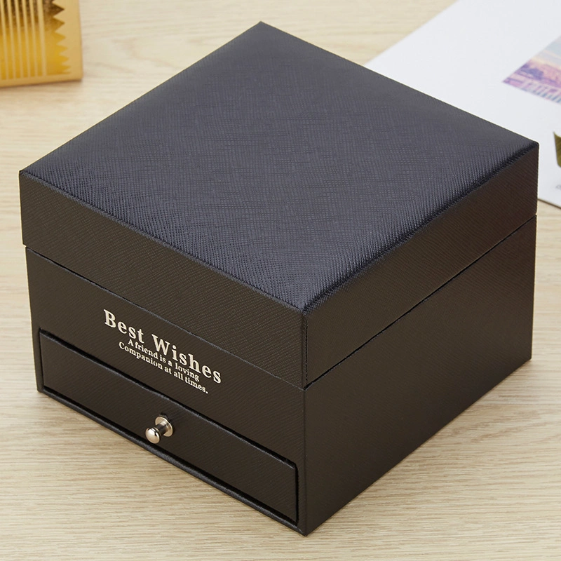 Luxury Design Jewelry Gift Box Custom Paper Packaging Perfume Bottle Cosmetic Packaging Box Drawer Gift