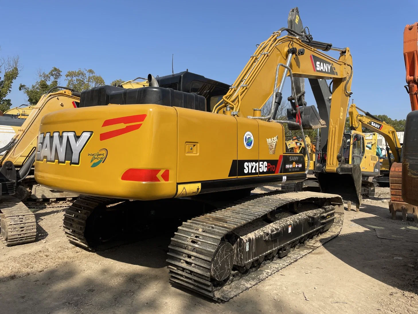 Crawler Excavator 6ton Sy60c-9c Used Excavator Sy55c Sy75c Sy135 Sy155 Sy215 Sy235 Excavator