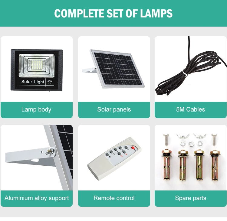 Customized High Efficiency Black Outdoor Motion Sensor Flood Light