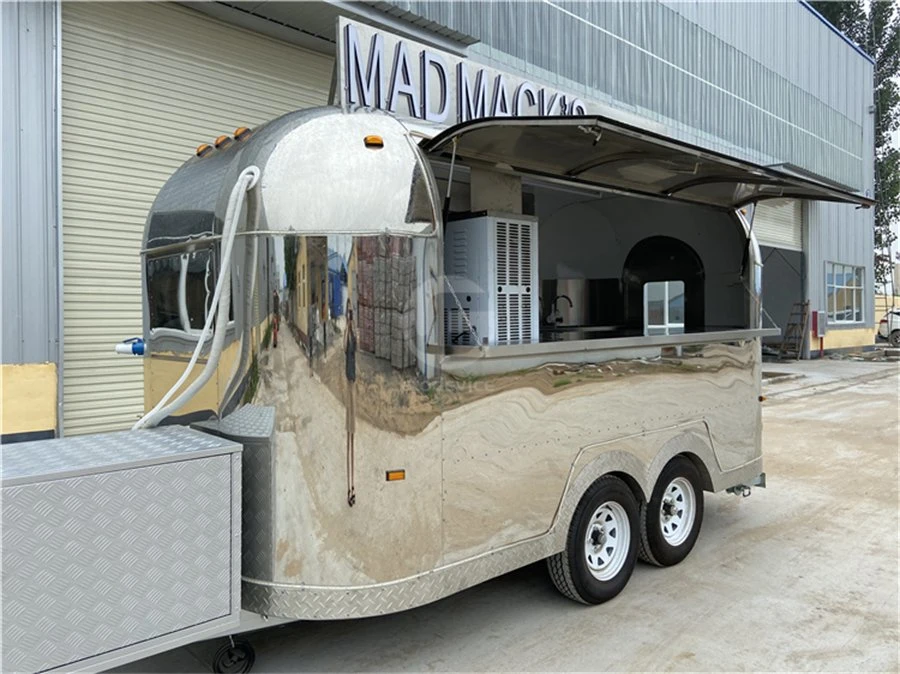 Portable Coffee Cart Air Stream Food Truck Bus