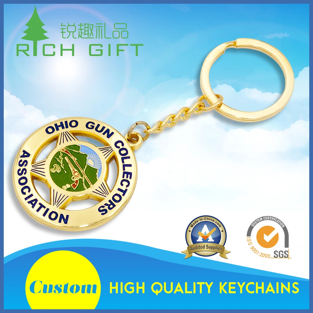 Wholesale/Supplier Cheap Custom Metal Zinc Alloy Airline Logo-Printing Airplane Keychain No Minimum